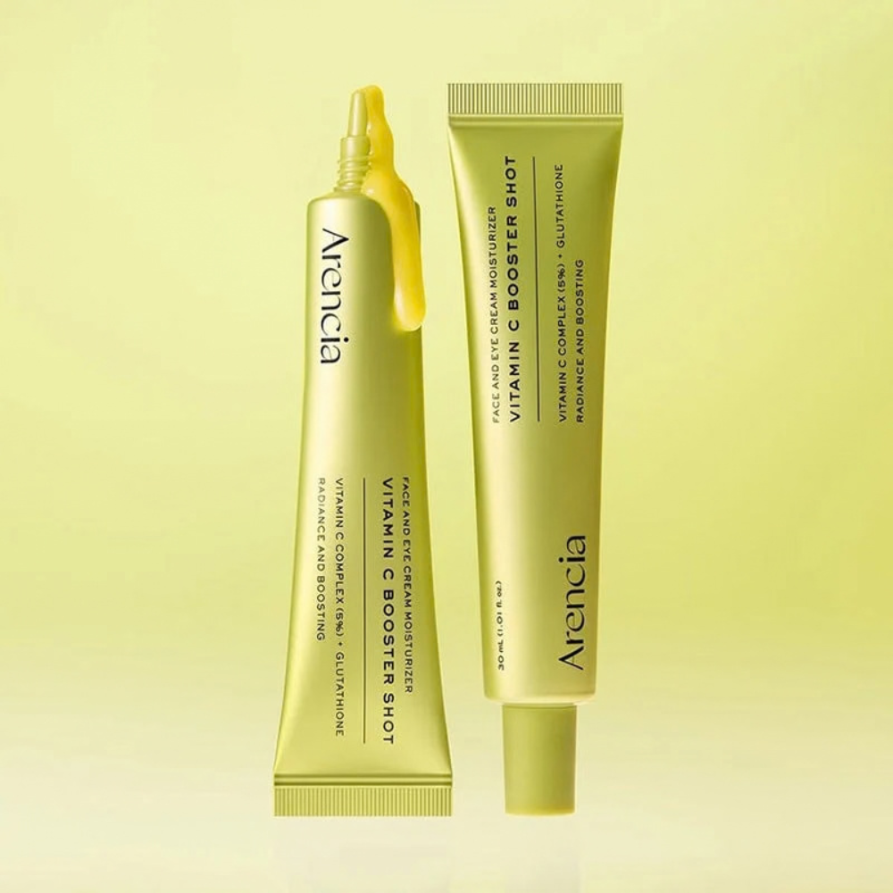 Arencia Vitamin C Booster Shot Serum with 5% Dual Vitamin C + Glutathione For Dark Spot Care
